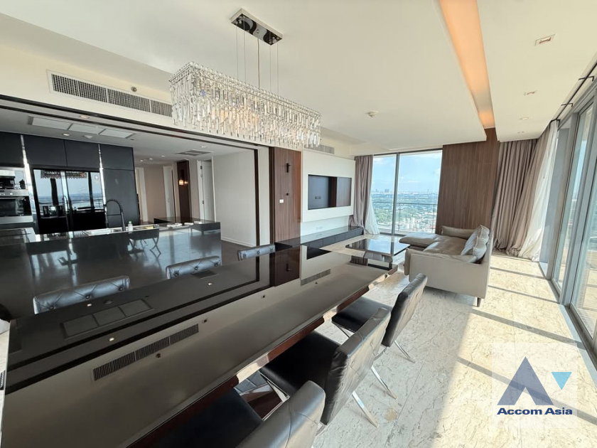 รูป 🔼🔽 AccomA 📩 Big Balcony,Fully Furnished,Newly renovated,Riverside / River View 3 BR Condominium @The Pano (AA41364) - รูปที่ 3/20