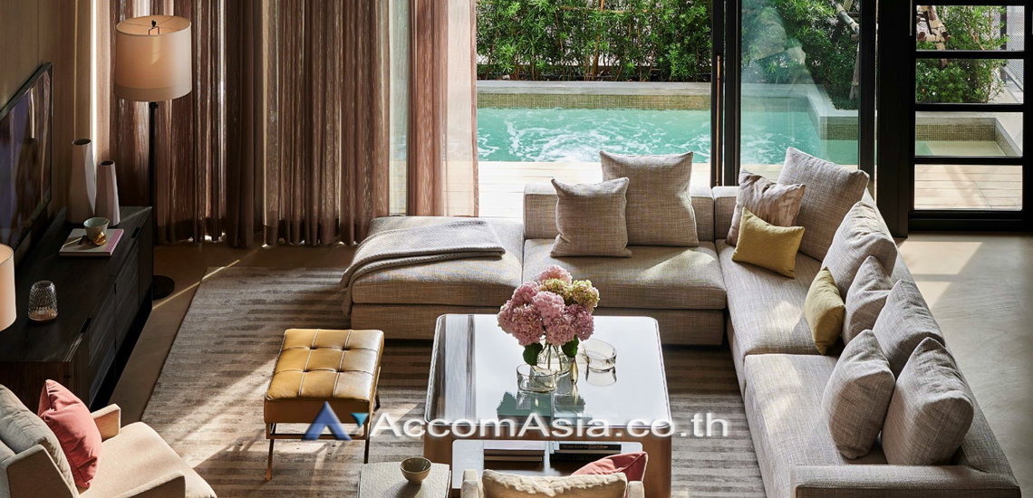 รูป 🔼🔽 AccomA 📩 Spacious luxury duplex condominium featuring an open-plan layout and a large private balcony ( AA31290 ) - รูปที่ 6/8