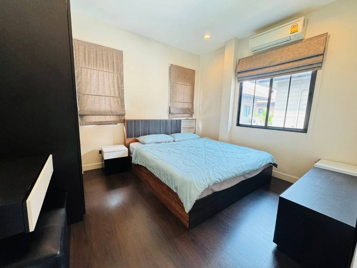 รูป ให้เช่าบ้านเดี่ยว หมู่บ้านเศรษฐสิริ สันทราย-เชียงใหม่ พร้อมเฟอร์นิเจอร์ และเครื่องใช้ไฟฟ้าครบ (R1010) T.0946511456 - รูปที่ 6/6