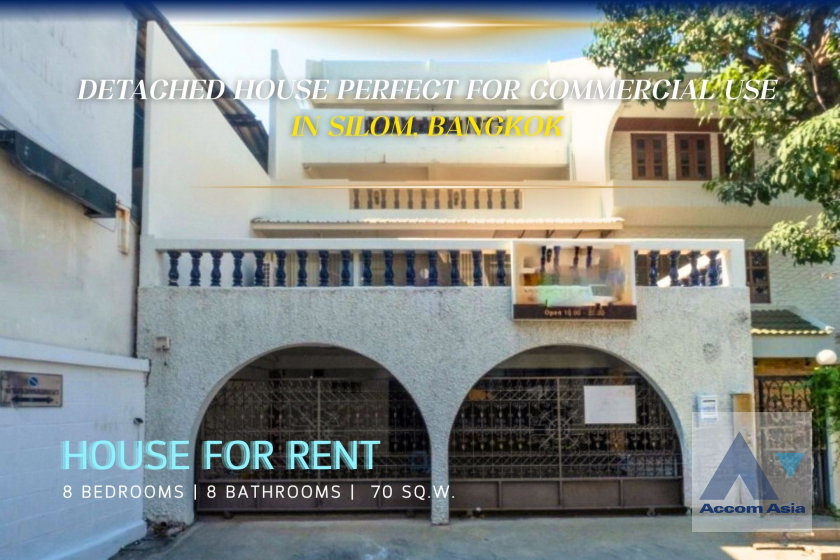 รูป 🔼🔽 AccomA 📩 Large family home with greenery and natural ventilation in Silom (AA39989) - รูปที่ 1/20