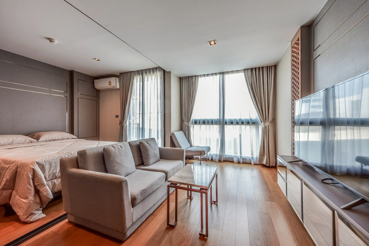 รูป ND0445 ให้เช่าคอนโด Altitude Define สามย่าน ระยะทางเพียง 400 เมตร จาก MRT สามย่าน 700 เมตร จาก BTS ศาลาแดง - รูปที่ 11/16