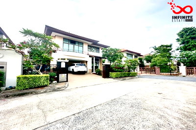 บ้านเดี่ยว สนามบินสุวรรณภูมิ : ขายบ้านเดี่ยว 2 ชั้น 81 ตรว. ศุภาลัย สุวรรณภูมิ ลาดกระบัง ใกล้สนามบิน 