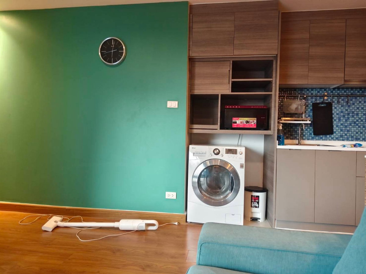 รูป ขายด่วน รัชดาโฮม คอนโด | 1.29 ล้าน ใกล้ MRT ห้วยขวาง–สุทธิสาร ห้องแต่งพร้อมอยู่ - รูปที่ 2/7