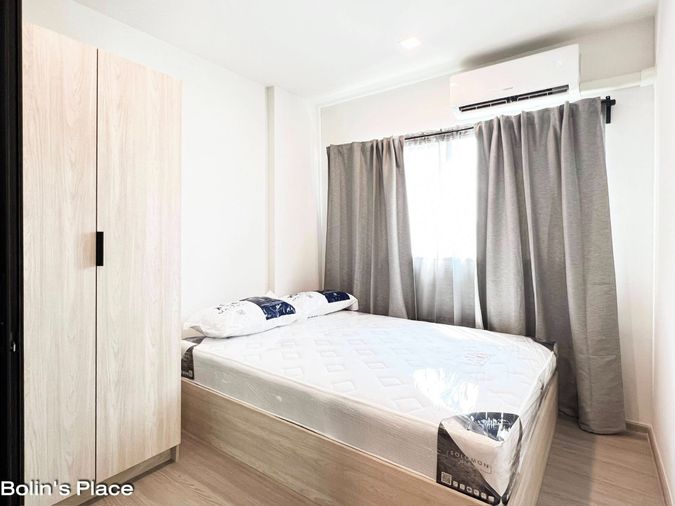Urgent‼️ Beautiful room available! If you're looking for one, hurry up! 🔥 Condo Me Bangna–Bang Bo for rent. Large room, fully furnished, ready to