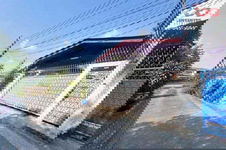 รูป ขายบ้านเดี่ยว 2 ชั้น 105 ตร.ว. รัชดาภิเษก 36 ซอยเสือใหญ่อุทิศ  ใกล้ BTS สายสีเขียว - รูปที่ 1/10