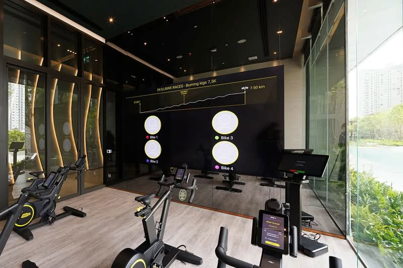 รูป Life Sathorn Sierra 1 ห้องนอน เฟอร์ครบพร้อมอยู่ พร้อมส่วนกลางขนาดใหญ่ - รูปที่ 13/23