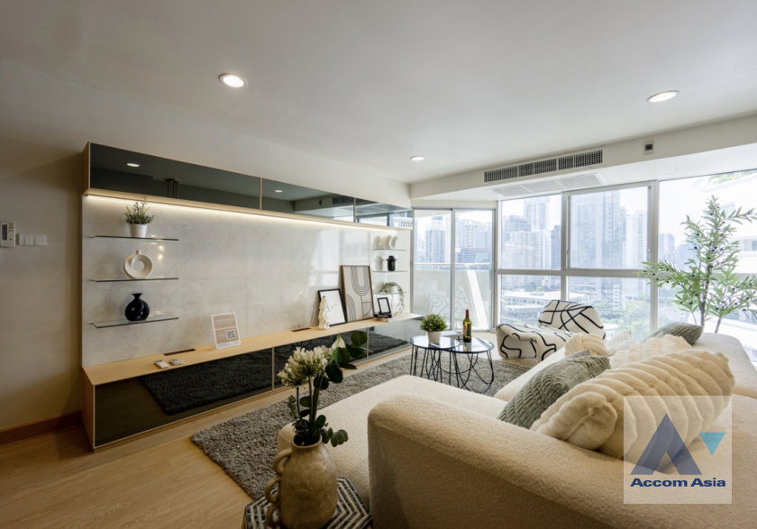 รูป 🔼🔽 AccomA 📩 Newly renovated,Fully Furnished 2 BR Condominium @The Waterford Diamond (AA45393) - รูปที่ 4/20