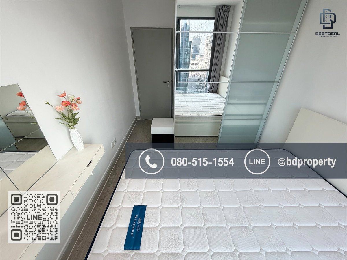 รูป estdeal ให้เช่า Duplex 2 Bed ราคา 26,000 เดือนเท่านั้น ห้องสวย Fully Furnished พร้อมเข้าอยู่ใกล้MRT และ เซ็นทรัลพระราม 9 เพียง 80 ม. - รูปที่ 7/17