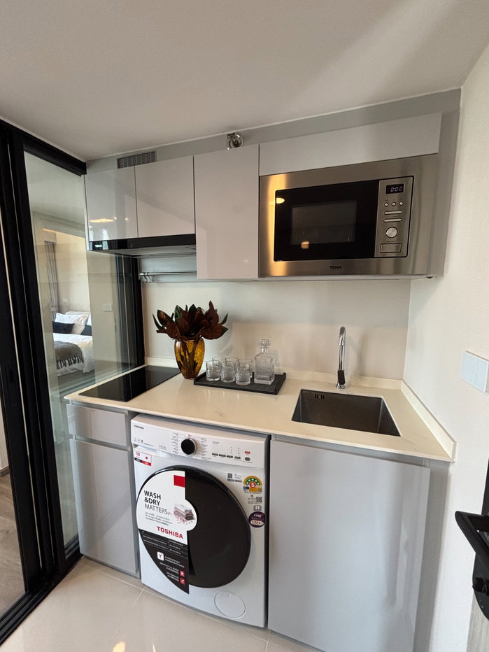 รูป 🦄✨ห้องใหม่ ตรงปรก ไม่จกตา 🦄✨ So Origin Kaset Interchange🚝 ใกล้ BTS มหาวิทยาลัยเกษตรศาสตร์ เฟอร์ครบ จบในที่เดียว โทร 096-2493698 (SOK0172) - รูปที่ 10/23