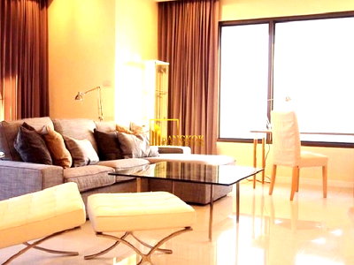 คอนโดให้เช่า : Amanta Lumpini | Modern 3 Bedroom Condo For Rent Near MRT - BR2714CD