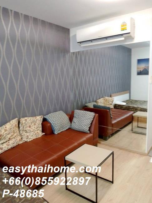 รูป P-48685 วิวเมือง! เอลลิโอ สุขุมวิท 64 (ใกล้ BTS) สตูดิโอ 8,000 บ. | Line Id: @easythaihome | 085-592-2897 - รูปที่ 9/13