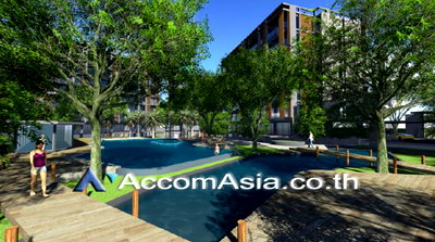Condos for rent Soi On Nut (Sukhumvit 77) : 🔼🔽 AccomA 📩 Pet friendly,Big Balcony 3 BR Condominium @Park Court Sukhumvit 77 (AA26369)