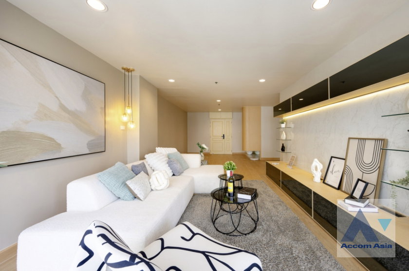 รูป 🔼🔽 AccomA 📩 Newly renovated,Fully Furnished 2 BR Condominium @The Waterford Diamond (AA45393) - รูปที่ 7/20
