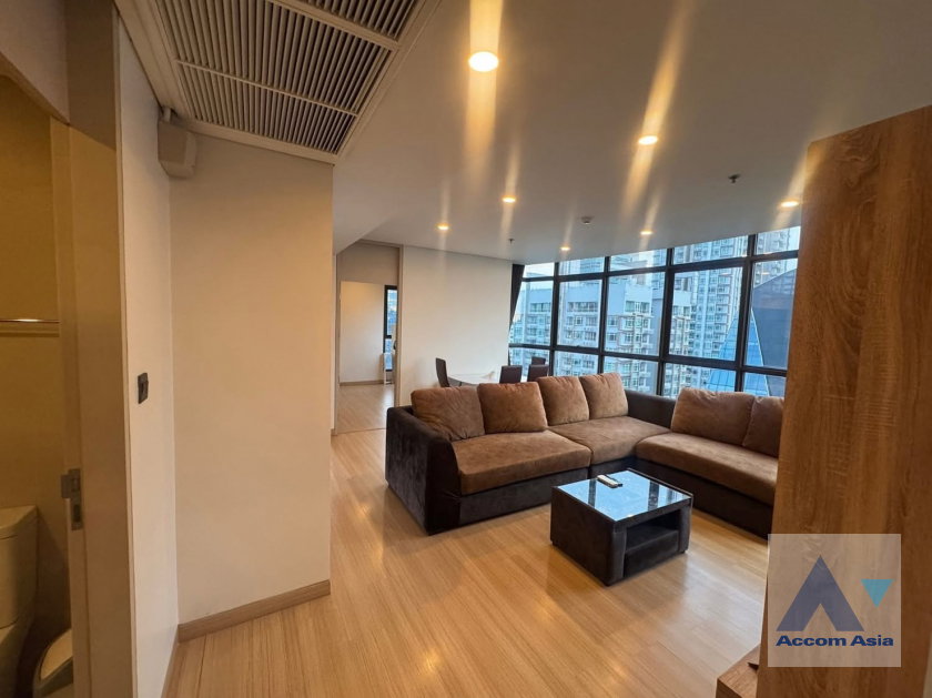 picture 🔼🔽 AccomA 📩 Corner Unit,Fully Furnished 2 BR Condominium @Lumpini Suite Phetchaburi (AA44996) - 4/12