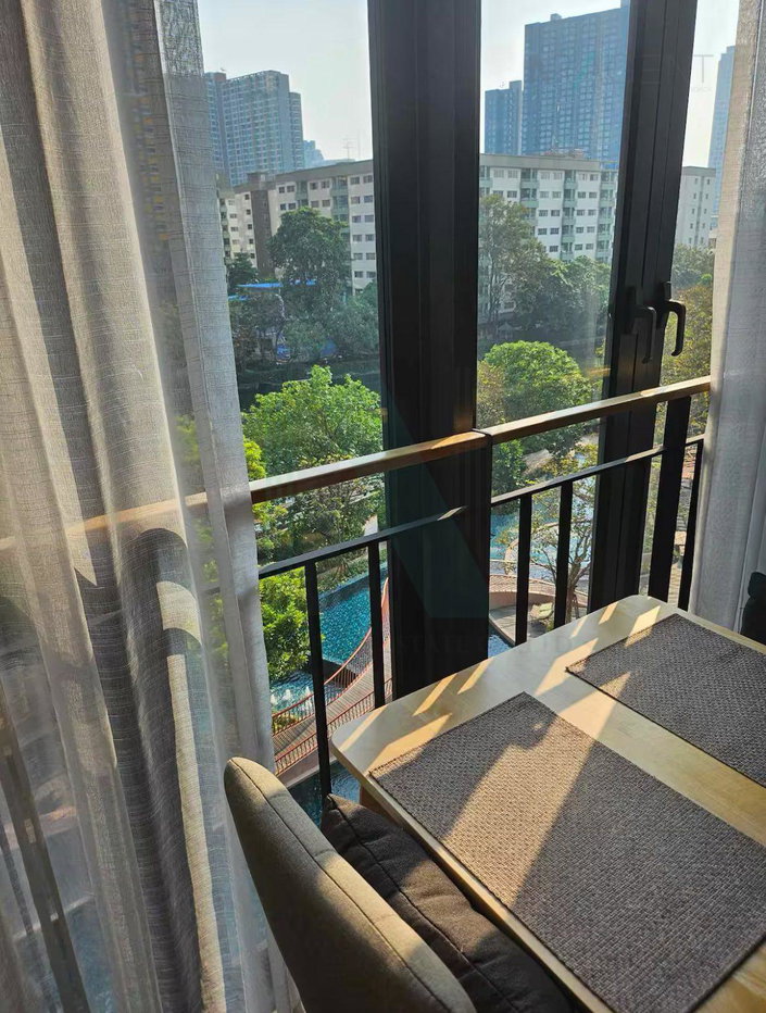 รูป 🎊 ให้เช่าคอนโด คาวะ เฮาส์ อาคาร 1 ชั้น 5 1 ห้องนอน ขนาด 37 ตรม ใกล้ โรงเรียนแสงหิรัญ - รูปที่ 7/8