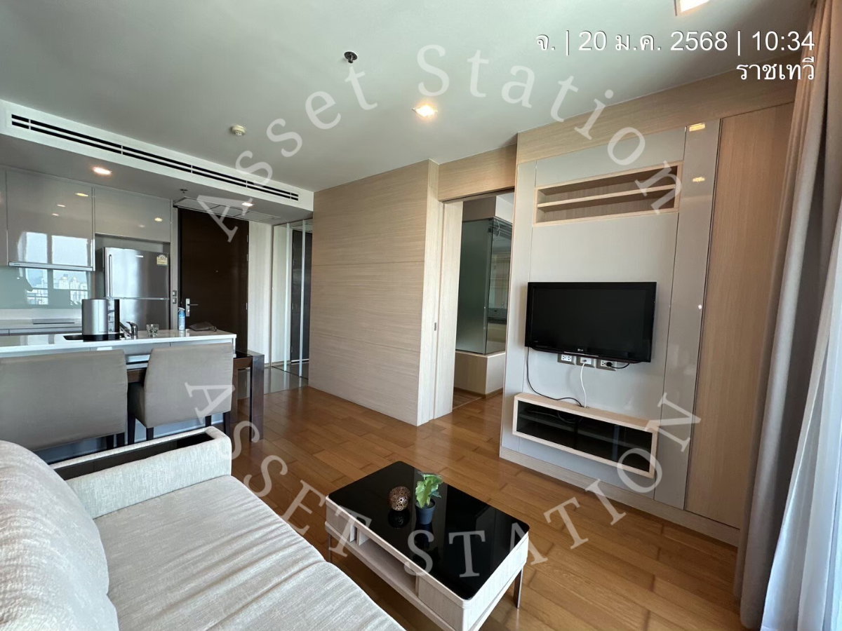 รูป 🚅ห้องว่างให้เช่า คอนโดหรู่ ✨ THE ADDRESS ASOKE เดินทางง่าย 🚄 ใกล้ MRT สถานีเพชรบุรี - รูปที่ 3/13