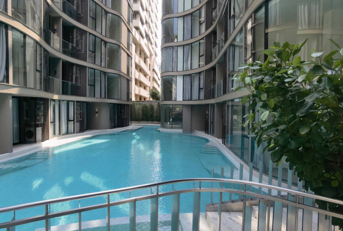 รูป 🔥🔥ราคาพิเศษ 22000฿ เท่านั้น!! ฟินน์ อโศก🌲ห้องสวย วิวดีมาก พร้อมเข้าอยู่เลยค่ะ!! - รูปที่ 11/11