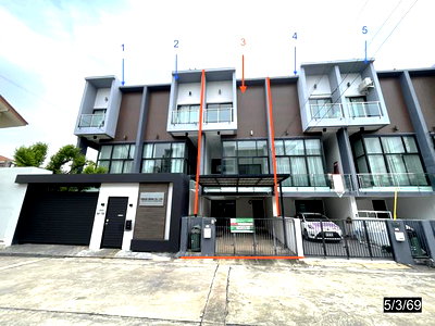 Townhouses for sale Boromrajonani College of Nursing Khon Kaen : TOWN HOUSE 19.7 Sq.w. Muang Khon Kaen Khon Kaen for 3.4M