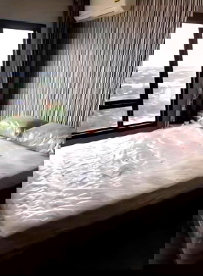 Condos for rent : P-125686 City View! 1 Bed Rich Park @ Triple Station Near MRT Hua Mak, Ready to Move In 12,000 THB | Line Id: @easycondoplus | 099-229-6397