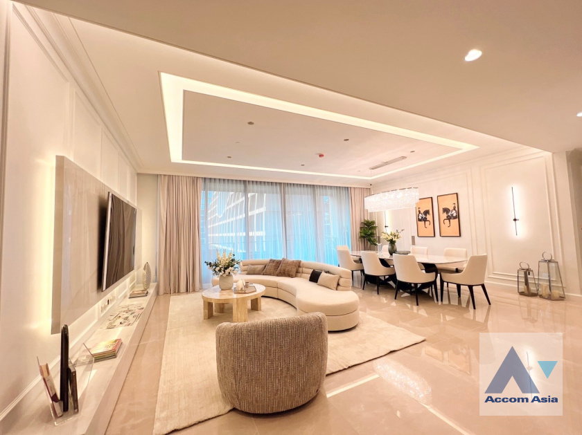 รูป 🔼🔽 AccomA 📩 3 BR Condominium @The Residences at Sindhorn Kempinski Hotel Bangkok (AA44954) - รูปที่ 1/20