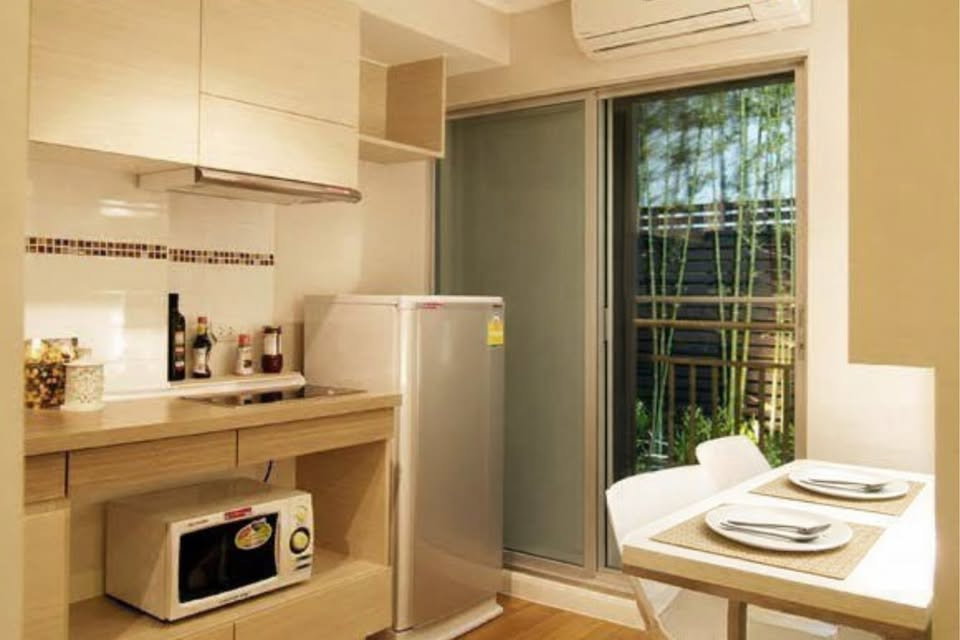 รูป ให้เช่า ลุมพินี เพลส รัชโยธิน มีเฟอร์นิเจอร์+เครื่องใช้ไฟฟ้าครบ - รูปที่ 4/5