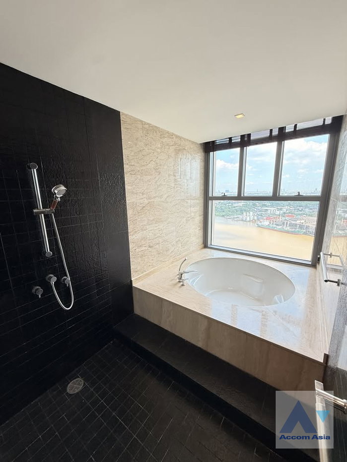รูป 🔼🔽 AccomA 📩 Big Balcony,Fully Furnished,Newly renovated,Riverside / River View 3 BR Condominium @The Pano (AA41364) - รูปที่ 18/20