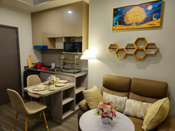 picture #SC12684 📌 Rent | 🟦🟨Ideo Ramkhamhaeng - Lam Sali Station🟥🟩𝑪𝒐𝒏𝒕𝒂𝒄𝒕𝑳𝑰𝑵𝑬:@𝒔𝒆𝒄𝒓𝒆𝒕𝒑𝒓𝒐𝒑𝒆𝒓𝒕𝒚 🔥✨ - 4/8