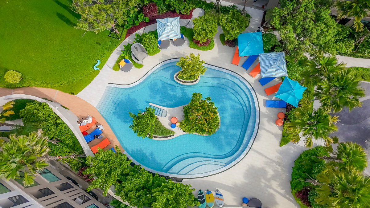 รูป คอนโดบางแสน Kave Coco Bangsaen ห้องใหญ่ 1 Bed Extra (28 ตร.ม.+) ตู้เสื้อผ้า 2 ชุด อยู่สบาย เก็บของจุใจ ใกล้ ม.บูรพา! - รูปที่ 11/25