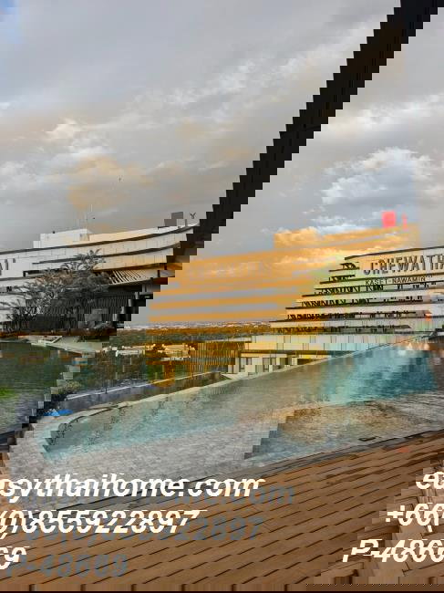 รูป P-48669 วิวเมืองสวย! ชีวาทัย เกษตร-นวมินทร์ 1 นอน ใกล้ ม.เกษตรฯ เริ่ม 15,500 บ.| Line Id: @easythaihome | 085-592-2897 - รูปที่ 13/34