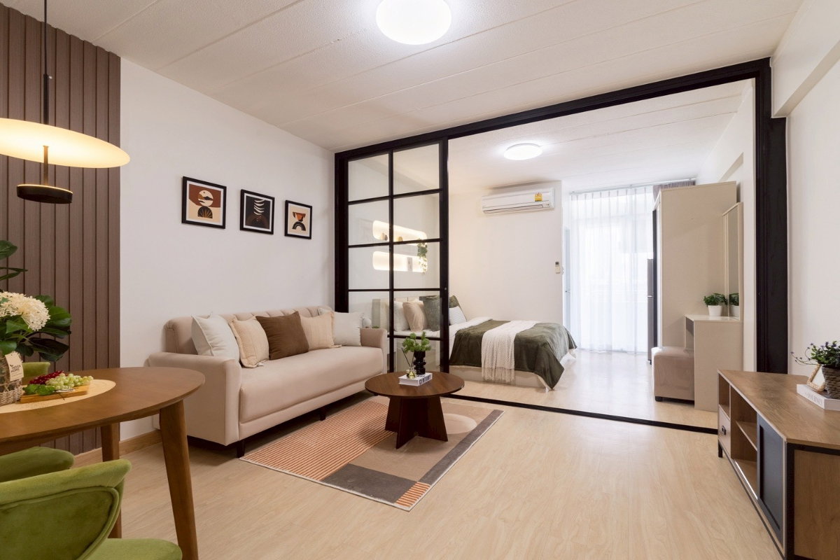 รูป 🍃Condo365310326🍃 รัชดาซิตี้ คอนโด  ✅ ว่าง ✅ ซอยประชาราษฏร์บำเพ็ญ 7 - รูปที่ 6/14