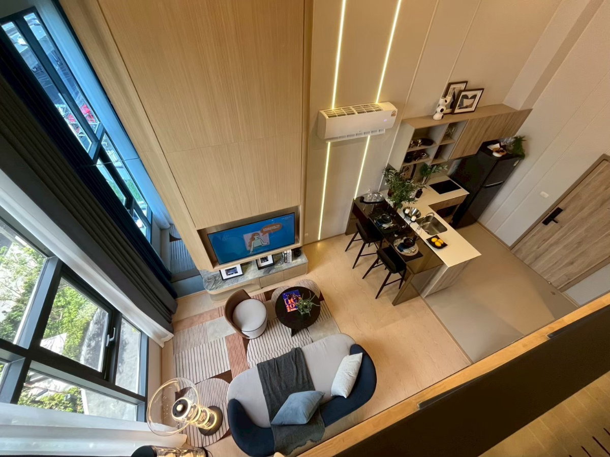 รูป 📍 เดอะ เบส เออร์เบิน พระราม 9 ใกล้ MRT รฟม. และพระราม 9 ห้องเพดานสูงราคาพิเศษ‼️‼️ - รูปที่ 12/28