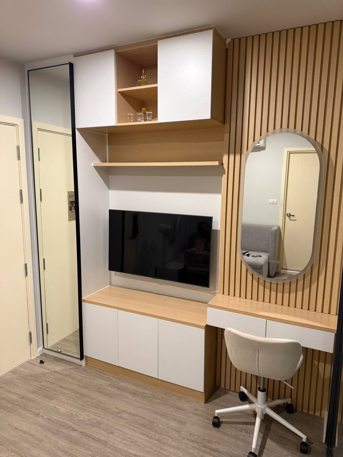 รูป 🚄 เช่าคอนโด บลู สุขุมวิท 105 (Blue Sukhumvit105) ห้องสวย พร้อมเข้าอยู่ ใกล้MRT ศรีลาซาล - รูปที่ 4/12