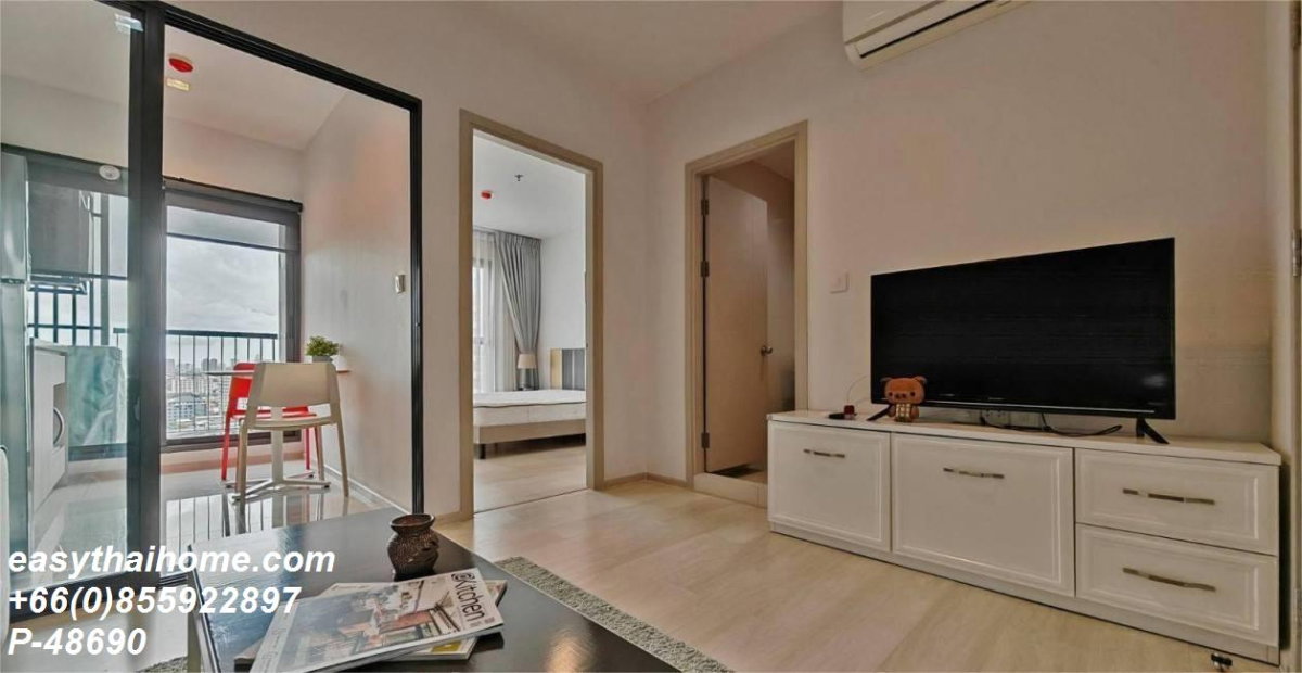 รูป P-48690 วิวเมืองสวย! Life Sukhumvit 48 ใกล้ BTS 17,000 บาท | Line Id: @easythaihome | 085-592-2897 - รูปที่ 13/18