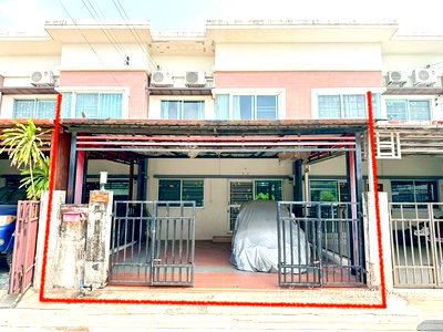 ทาวน์โฮม เมืองปทุมธานี ปทุมธานี :  ขายทาวน์เฮ้าส์ 2 ชั้น โนโว วิลล์ (กรุงเทพ-ปทุมธานี) ซ.วัดหนองปรง สภาพสวย! ผ่อนถูกกว่าเช่า พร้อมอยู่ทันที