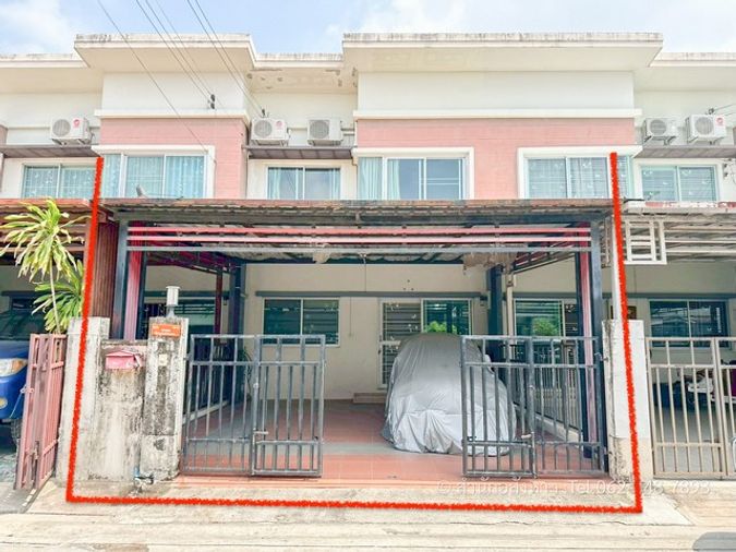 ขายทาวน์เฮ้าส์ 2 ชั้น โนโว วิลล์ (กรุงเทพ-ปทุมธานี) ซ.วัดหนองปรง สภาพสวย! ผ่อนถูกกว่าเช่า พร้อมอยู่ทันที