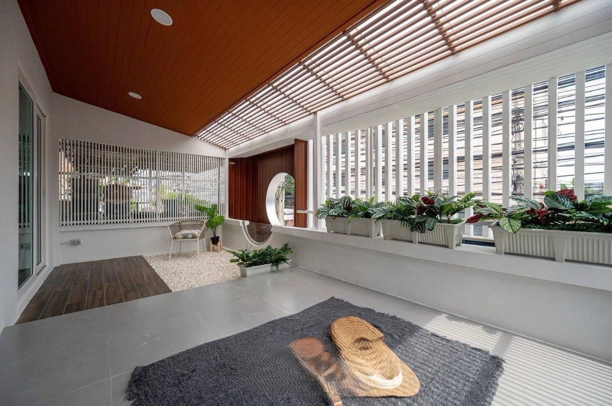 รูป 🌿 **VR0214 | ทาวน์โฮมมินิมอล รัชดา 18 | ใกล้ MRT ห้วยขวาง 🚆** - รูปที่ 9/18