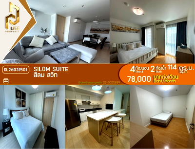 Condos for rent BTS Saint Louis : DL26031501 Condo for rent, Silom Suite near BTS เซนต์หลุยส์, ready to move in, call urgently 0653619502 LineID @897iyzll