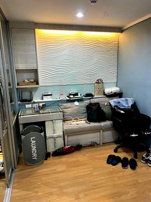 ขายคอนโด : 🚩 ขายคอนโด ลุมพินี เพลส ศรีนครินทร์-หัวหมาก สเตชั่น อาคาร A ชั้น 21 1 ห้องนอน ขนาด 26 ตรม ใกล้ ซูปเปอร์มาร์เก็ต แม็กซ์แวลู