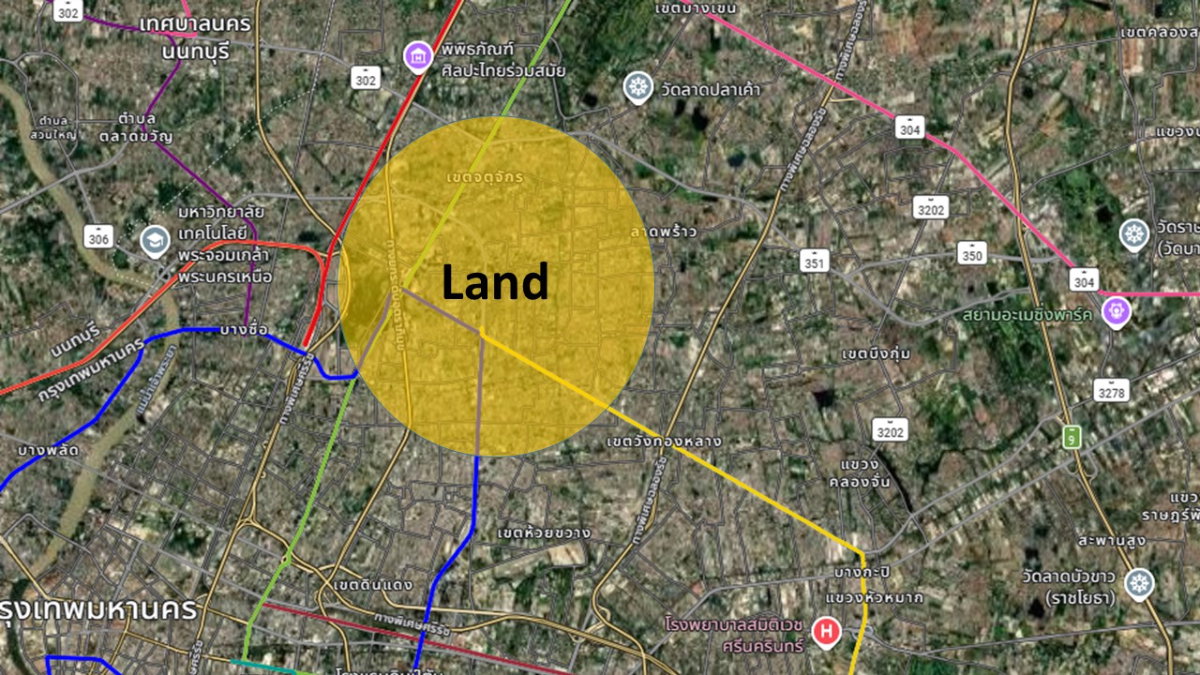 รูป ขายด่วน ที่ดินลาดพร้าว ซอย 1 ราคาถูก ใกล้ MRT พหลโยธินและเซ็นทรัลลาดพร้าว - รูปที่ 4/4