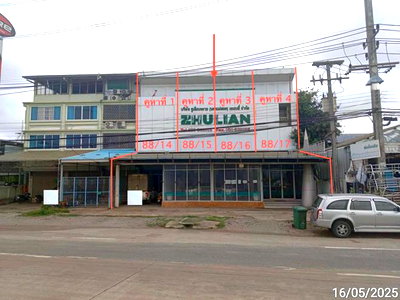 อาคารพาณิชย์ แม่สอด ตาก : อาคารพาณิชย์ 174.5 ตร.วา แม่สอด ตาก 26.4M