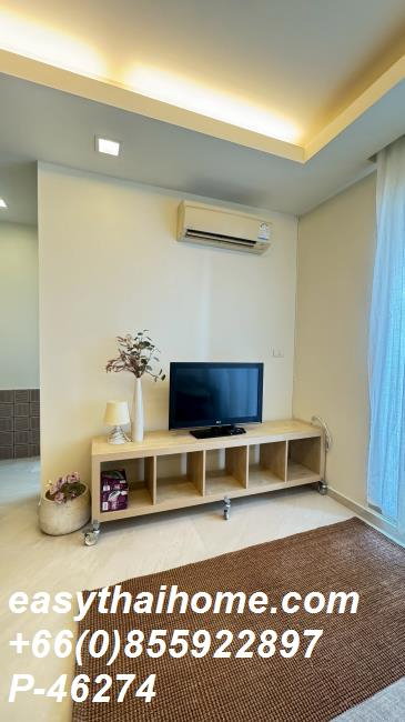 รูป [ให้เช่าด่วน | เจ้าของลดราคาพิเศษ P-46274] ทรู ทองหล่อ เขตห้วยขวาง มีเครื่องซักผ้า 16,500 บาท Line @easythaihome 085-592-2897 - รูปที่ 5/9