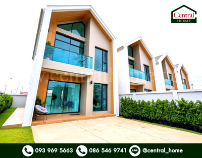 บ้านเดี่ยว สามพราน นครปฐม : บ้านเดี่ยว วีล่าโฮม สามพราน สไตล์นอร์ดิก