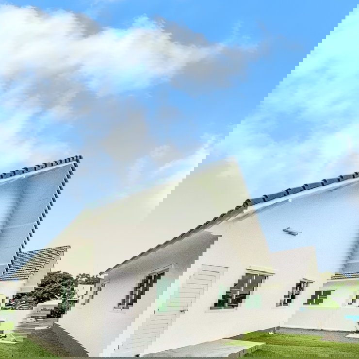 รูป บ้านสร้างใหม่ 59 ตร.วา ใกล้นิคมแหลมฉบัง - รูปที่ 2/9