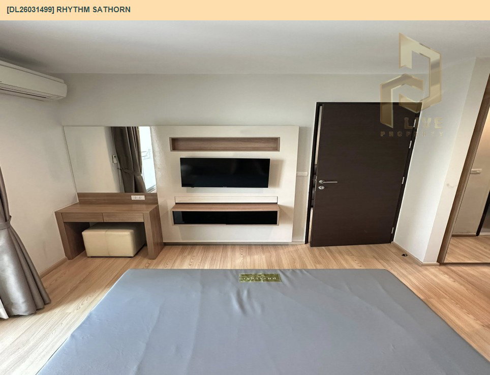 รูป DL26031499 ให้เช่าคอนโด ริธึ่ม สาทร (Rhythm Sathorn) ใกล้ BTS สะพานตากสิน พร้อมเข้าอยู่ โทรด่วน 0653619502 LineID @897iyzll - รูปที่ 5/12