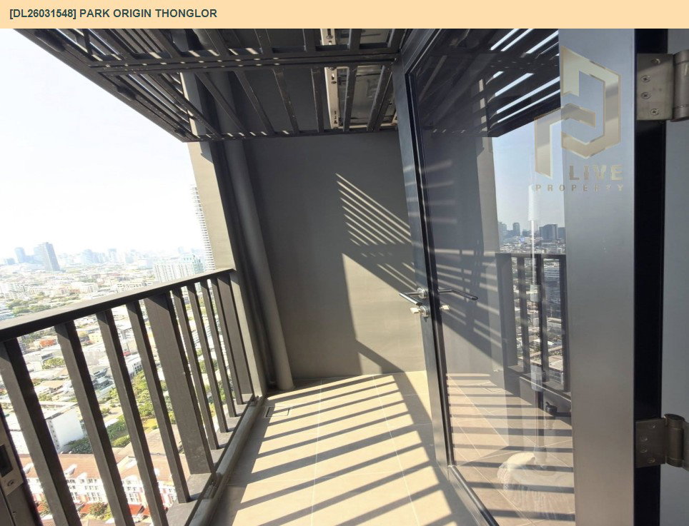 รูป DL26031548 ให้เช่าคอนโด พาร์ค ออริจิ้น ทองหล่อ (PARK ORIGIN THONGLOR) ใกล้ BTS ทองหล่อ พร้อมเข้าอยู่ โทรด่วน 0656133286 LineID @534wlwof - รูปที่ 8/11