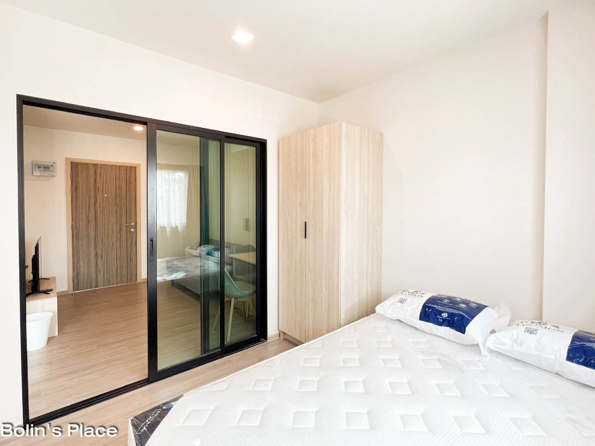 รูป ด่วน‼️ ห้องสวยมาแล้ว ใครหาอยู่รีบเลย 🔥 ให้เช่า Condo Me Bangna–Bang Bo ห้องใหญ่ เฟอร์ครบ พร้อมอยู่ทันที - รูปที่ 8/9