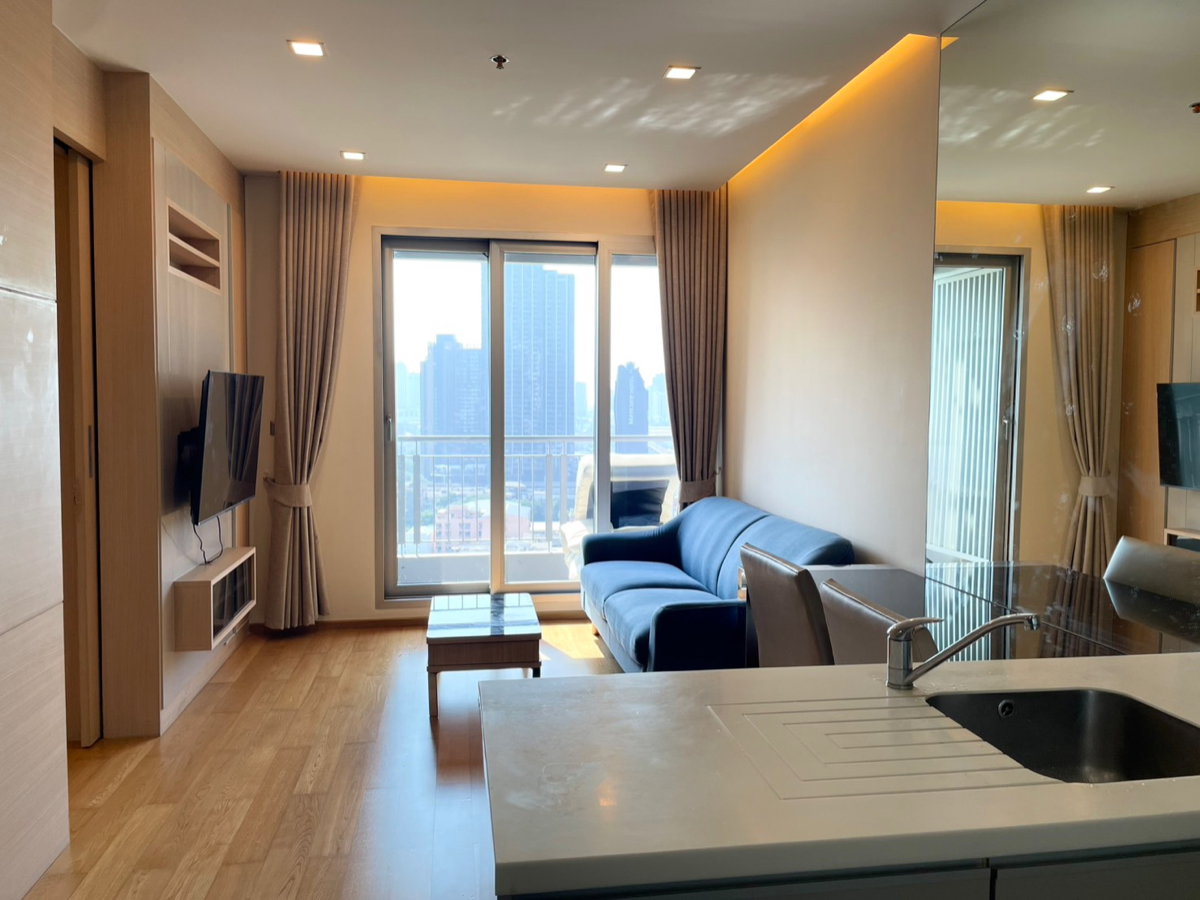 รูป พร้อมให้เช่า❗️🌿 𝐓𝐡𝐞 𝐀𝐝𝐝𝐫𝐞𝐬𝐬 𝐀𝐬𝐨𝐤𝐞 🌿 1 ห้องนอน ขนาด 46 ตร.ม., ชั้น 20+ ใกล้ MRT-เพชรบุรี , Airport Link มักกะสัน - รูปที่ 2/20