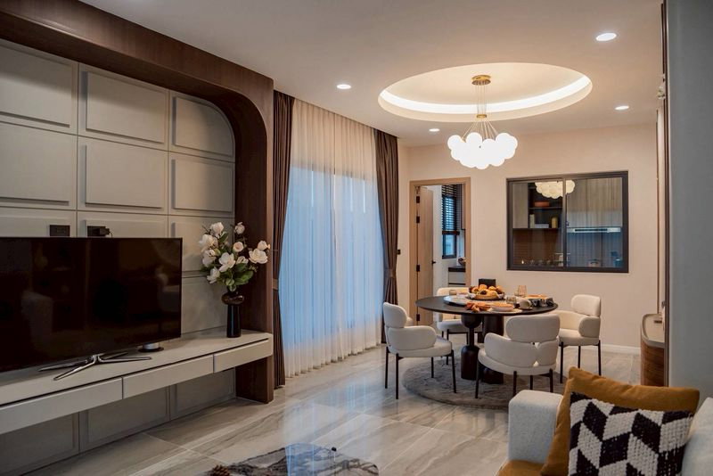 รูป 🏡 บ้านหรู + สระว่ายน้ำส่วนตัว 5 ห้องนอน | หางดง – สันผักหวาน เชียงใหม่ - รูปที่ 5/8