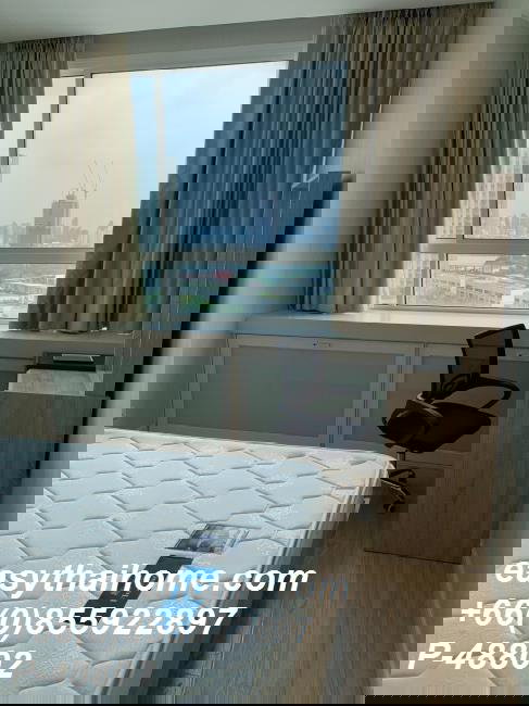 รูป P-48802 1 ห้องนอนวิวเมือง ที.ซี. กรีน MRT พระราม 9 พร้อมอยู่ 14,000 บาท | Line Id: @easythaihome | 085-592-2897 - รูปที่ 4/20