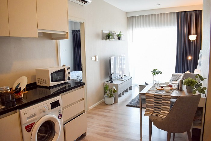 รูป 💥💥ขายห้องพร้อมอยู่!! คอนโด Amber By Eastern Star 1Bed 35 ตรม.ชั้น 7 ติด MRT สถานีแยกติวานนท์ สนใจสอบถาม Line: @atfirm💥💥 - รูปที่ 2/12